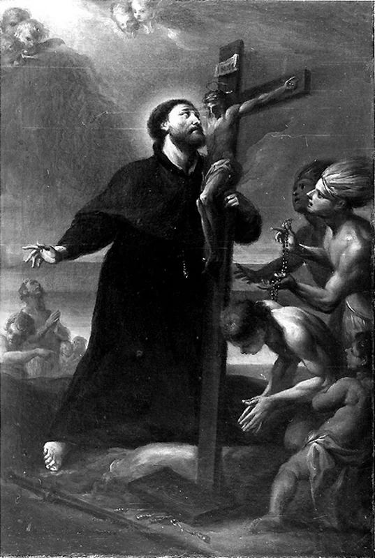 San Francesco Saverio predica agli indigeni - Galleria Nazionale della Puglia, Bitonto, Bari